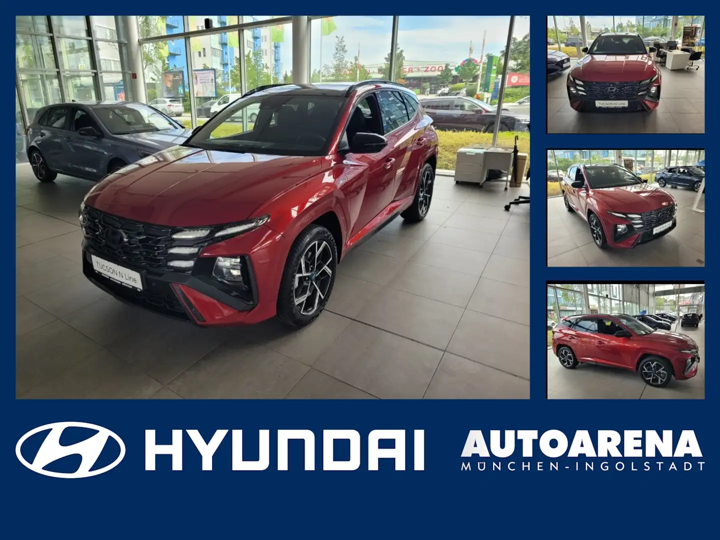 Hyundai TUCSON N Line Navi, Allrad, Sitzpaket, Pano Rot - 1