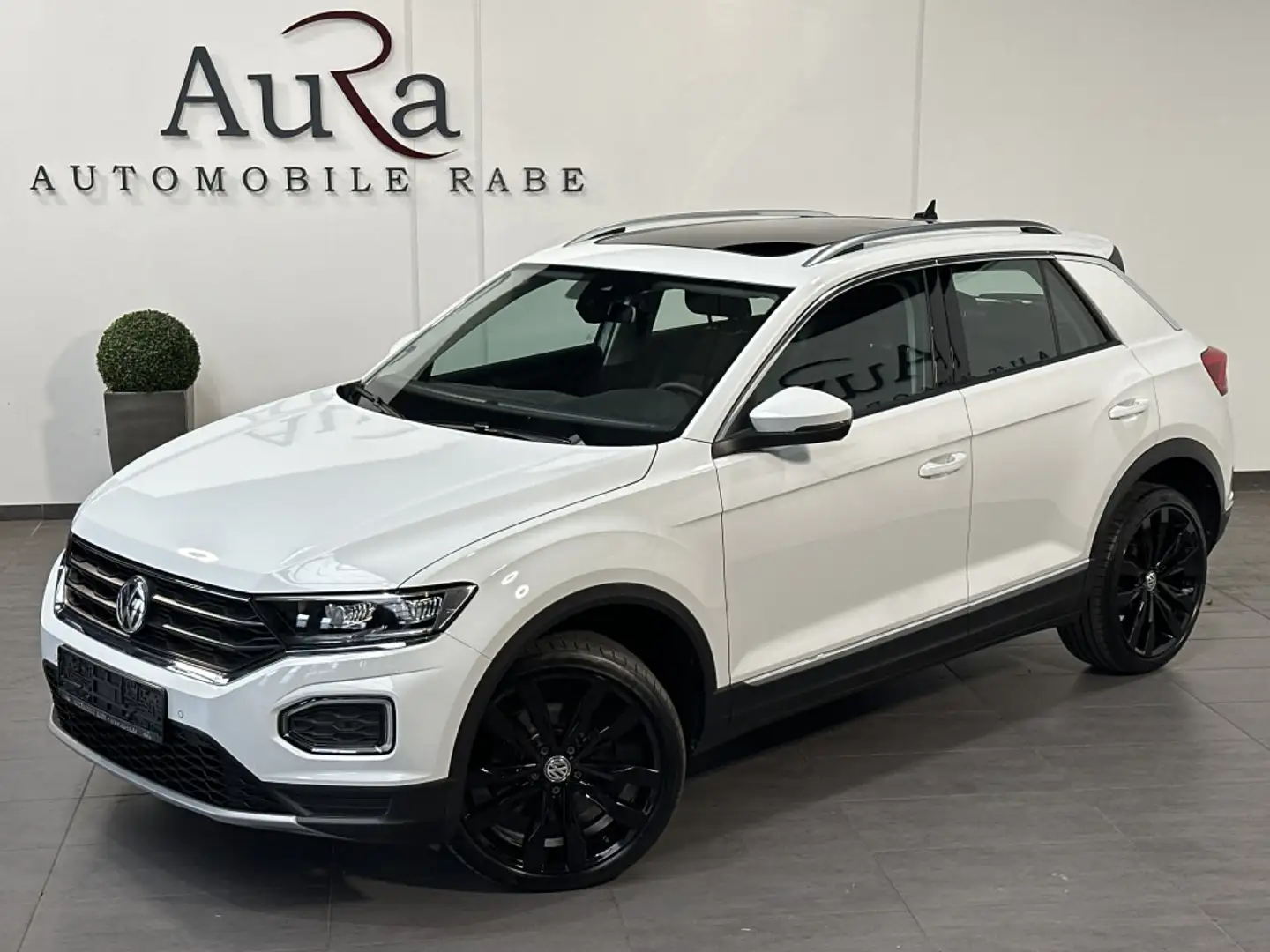 Volkswagen T-Roc 2.0 TDI DSG 4Motion Style NAV+LED+PANO+KAM Weiß - 2