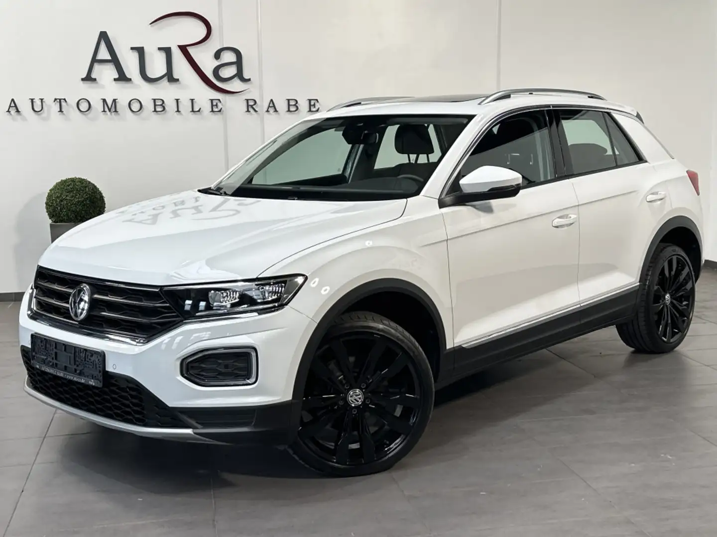 Volkswagen T-Roc 2.0 TDI DSG 4Motion Style NAV+LED+PANO+KAM Weiß - 1