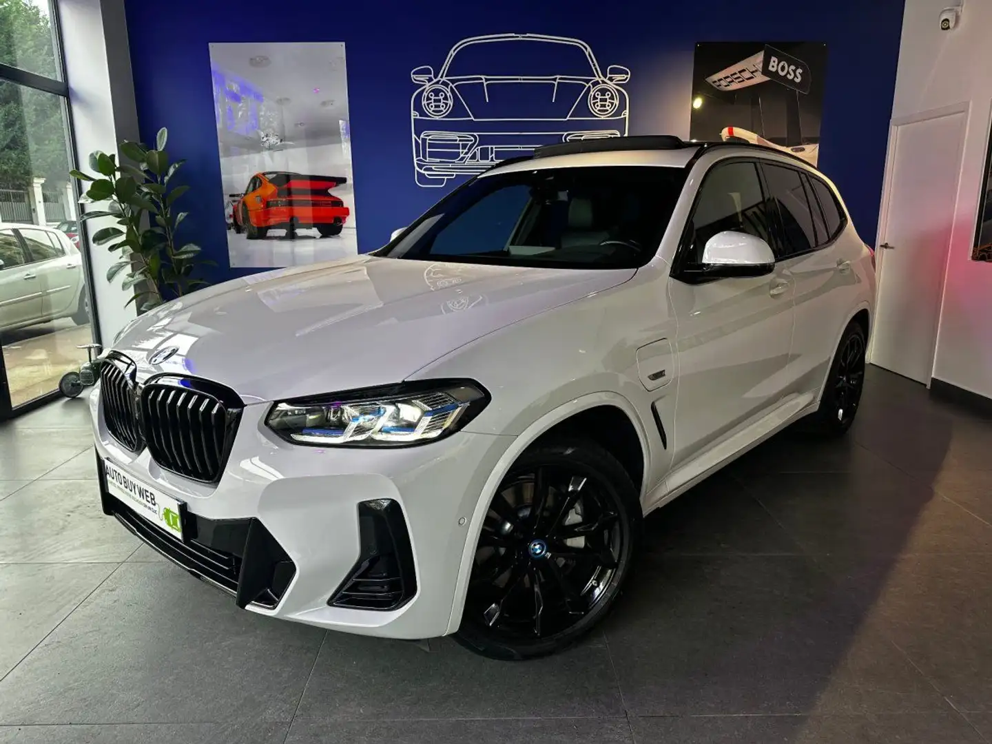 BMW X3 G01 LCI X Drive 30e 292ch BVA8 / M SPORT / TOIT OUVRANT / AFFICHAGE TETE HAUTE / LUMIERE D'AMBIANCE Wit - 1