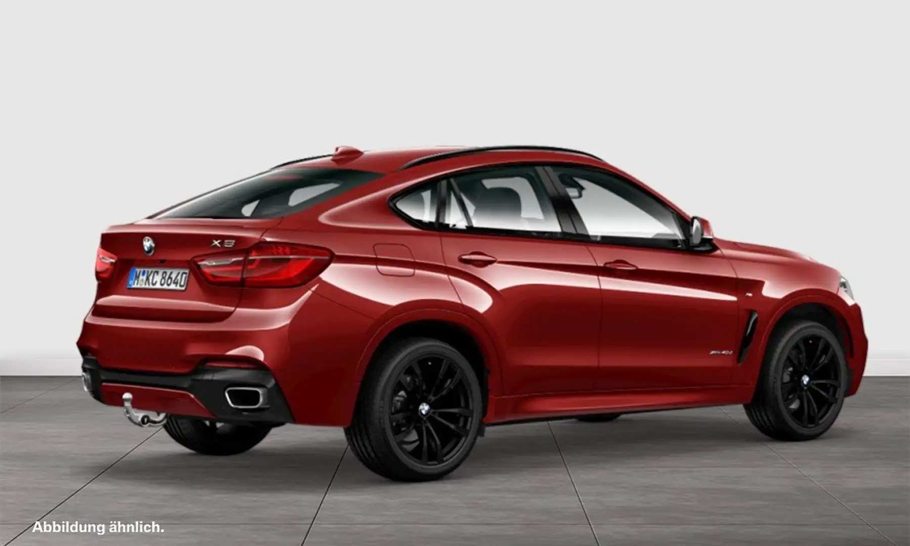 BMW X6 xDrive40d M-Sport Anhängk. ACC Glasdach HeadUp Rot - 2