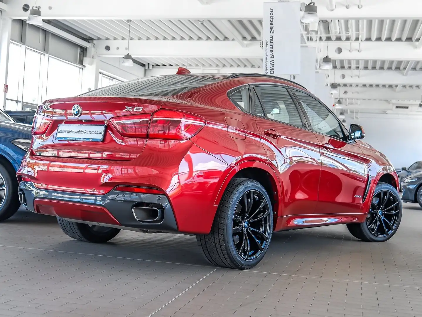 BMW X6 xDrive40d M-Sport Anhängk. ACC Glasdach HeadUp Rojo - 2