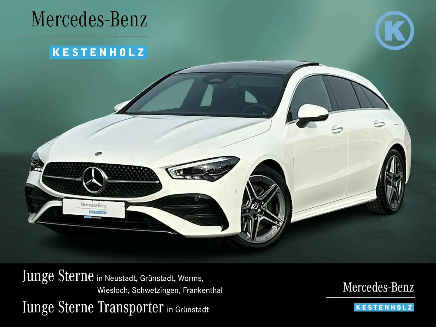 Mercedes-Benz CLA 250 CLA 250 4M SB AMG+STHZ+DISTRO+PANO+KEYL+EASYP Navi Blanc - 1