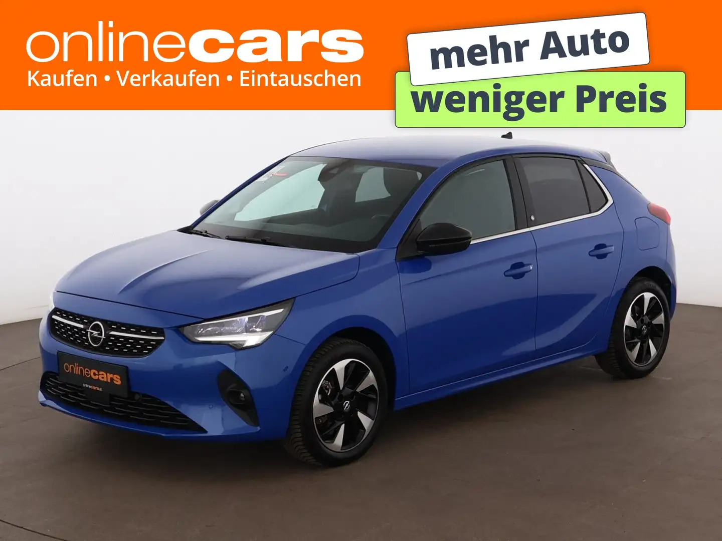 Opel Corsa F e Elegance 50kWh Aut LED RADAR NAVI R-CAM Blau - 1