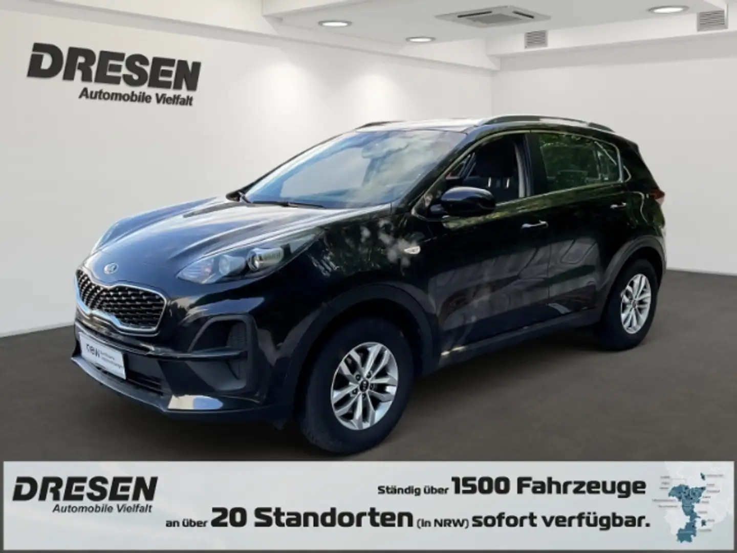 Kia Sportage 1.6 GDI Edition 7 SITZHEIZUNG,KLIMA,ALLWETTERREIFE Noir - 1