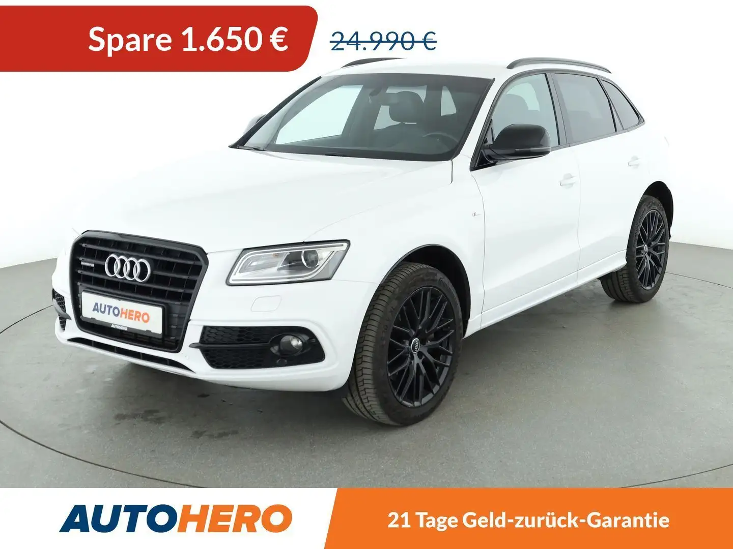 Audi Q5 3.0 V6 TDI quattro Aut.*BANG&OLUFSEN*STGHZ*XENON* Weiß - 1