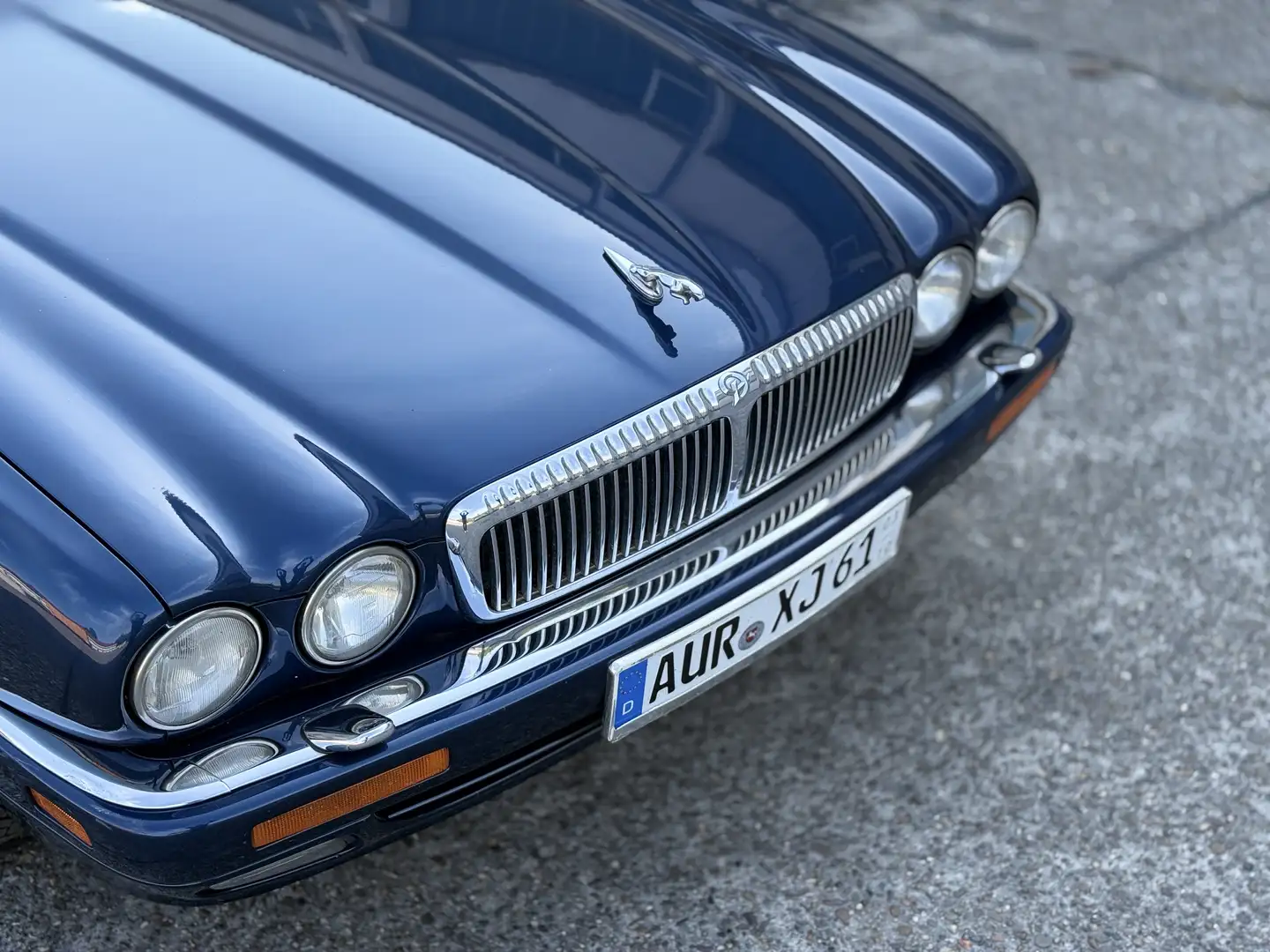 Daimler Six Jaguar 4.0 LWB XJ6 X300 deutsches Fahrzeug Mavi - 2