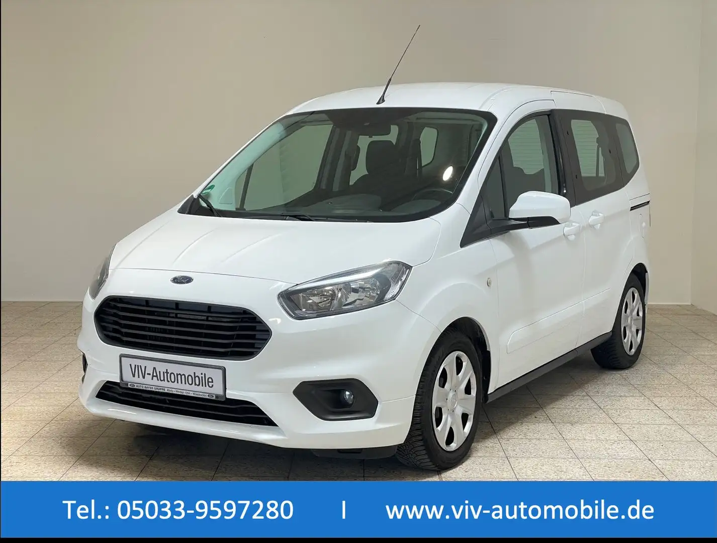 Ford Tourneo Courier 1.0 *1.Hand* Weiß - 1