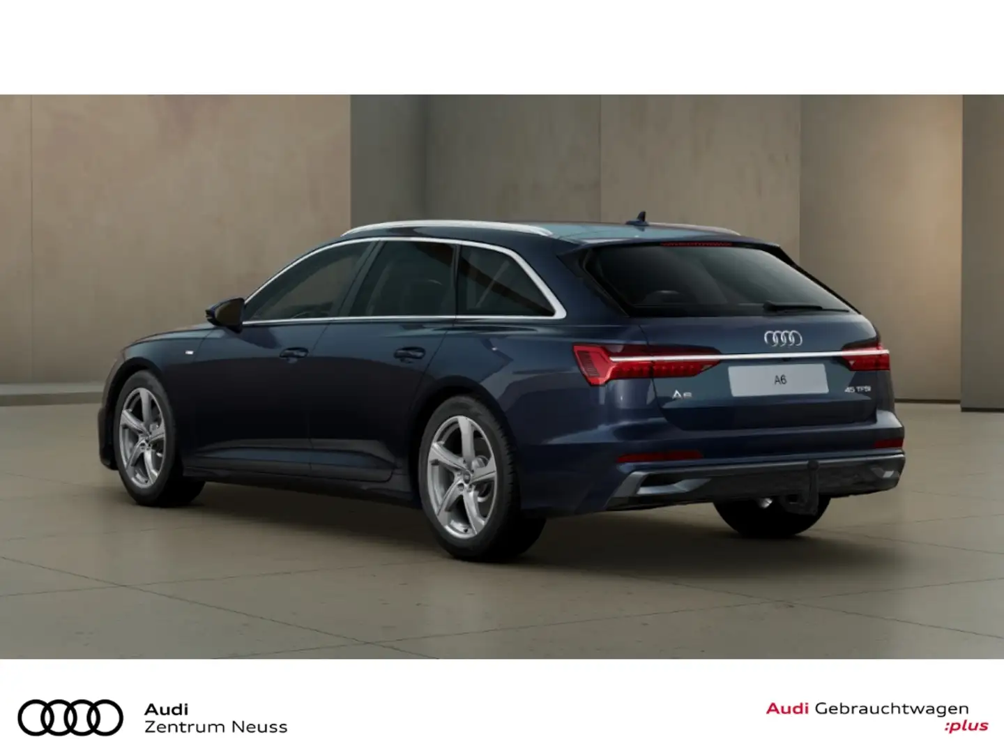 Audi A6 Avant 45 TFSI S line Blau - 2