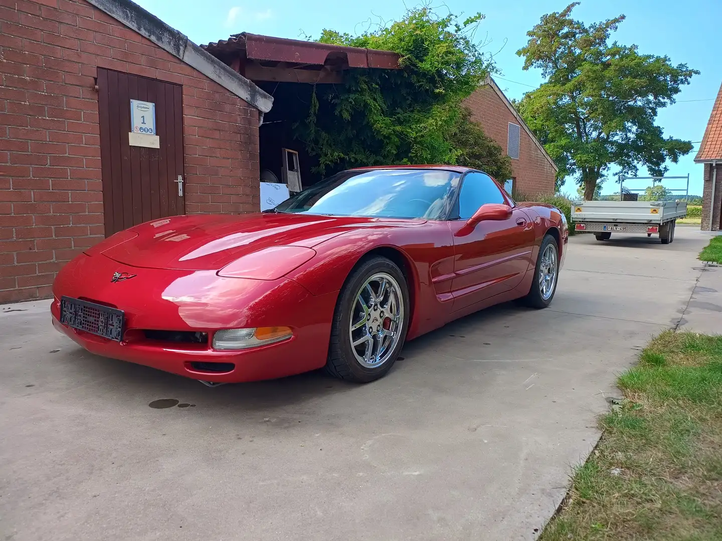 Chevrolet Corvette Czerwony - 1