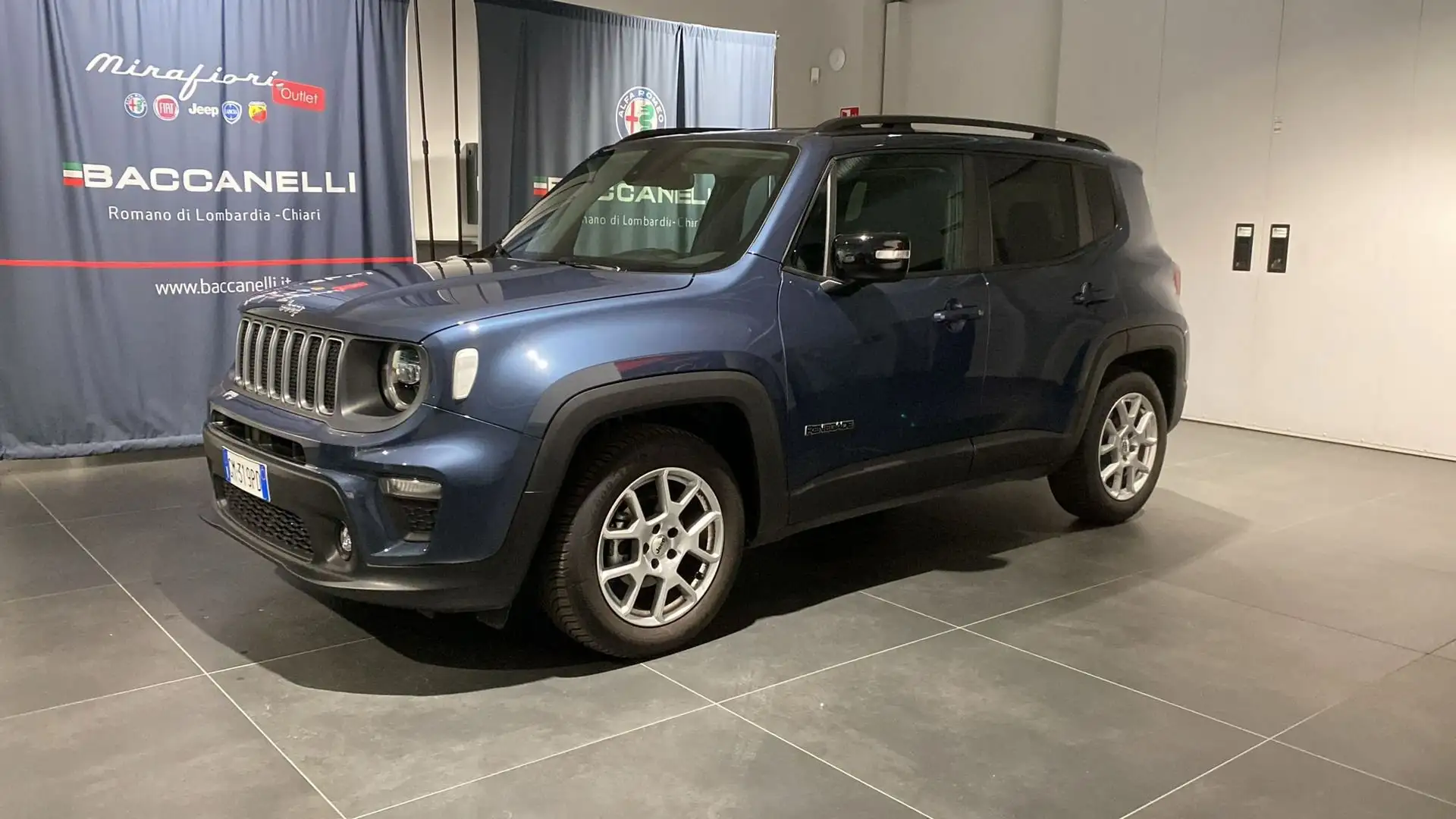Jeep Renegade 1.6 Mjt 130 CV Limited Niebieski - 1