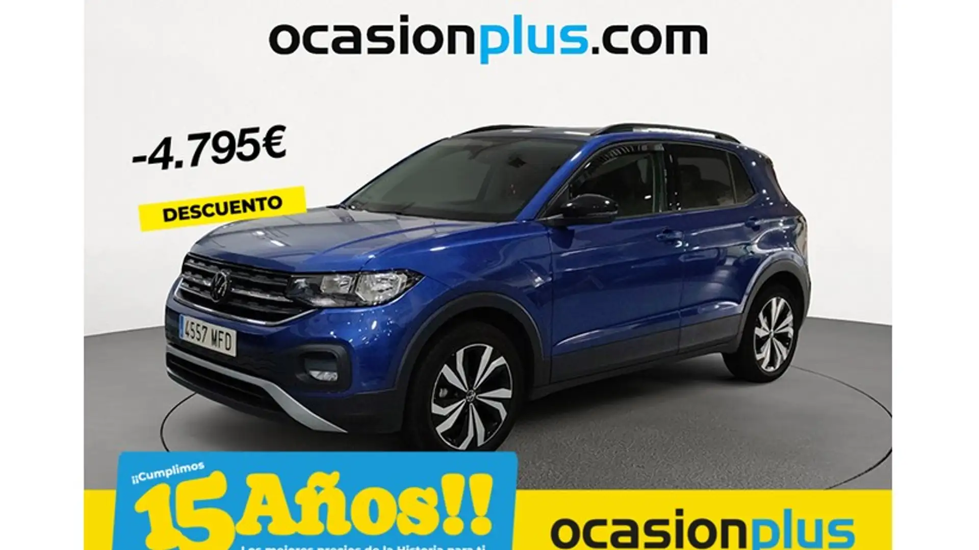 Volkswagen T-Cross 1.0 TSI Sport 81kW Bleu - 1
