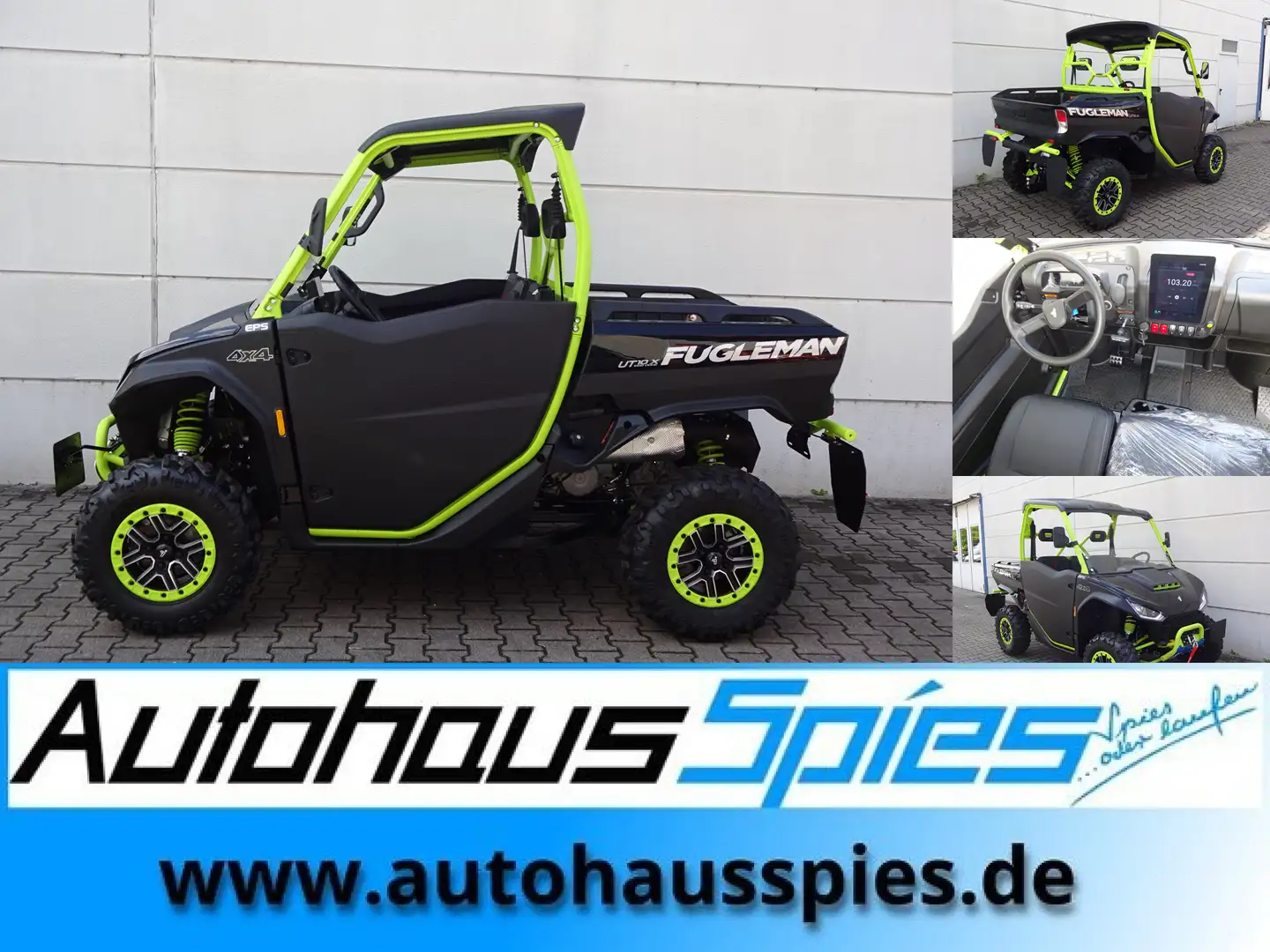 Segway Fugleman UT10 X LOF 4x4 EPS !!Angebot!! Noir - 1
