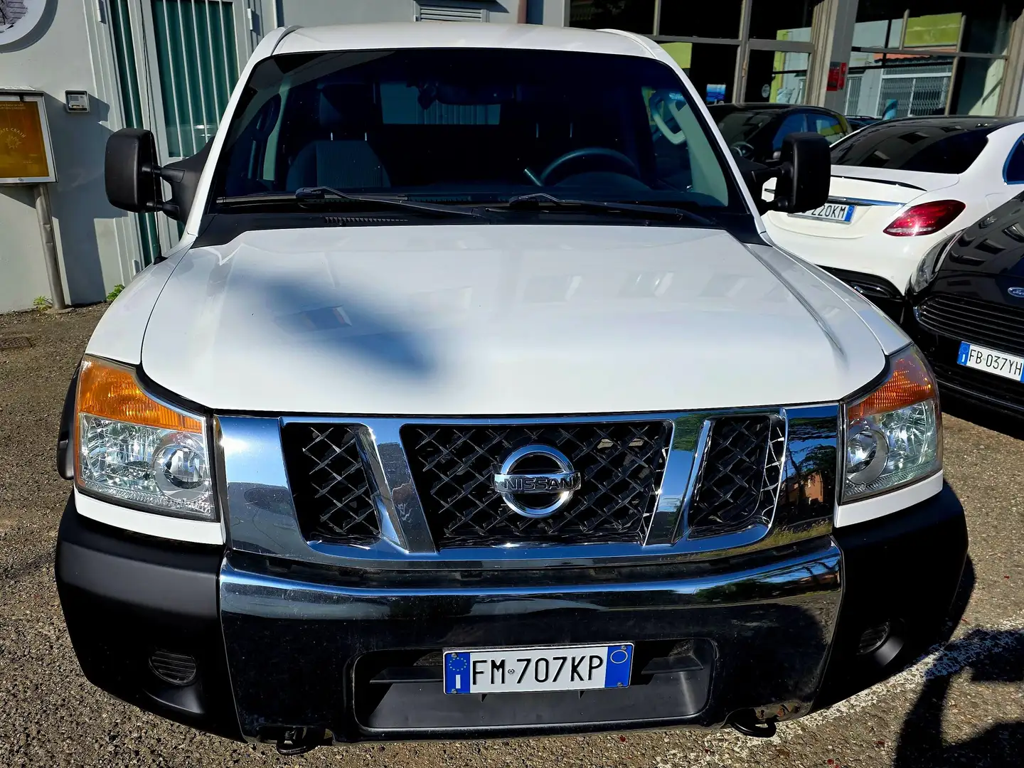 Nissan Titan 5.8 V8 GPL CASSONE GANCIO 22" INTERAM FINANZIABILE Bianco - 2