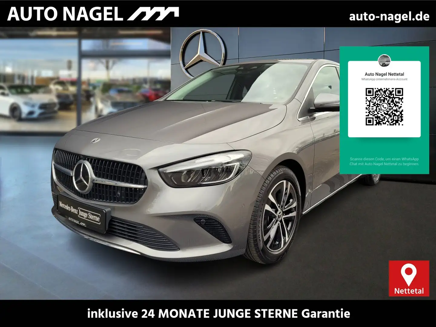 Mercedes-Benz B 200 B 200 d Progressive Distronic+Totw+Memory+LED+ Grau - 1