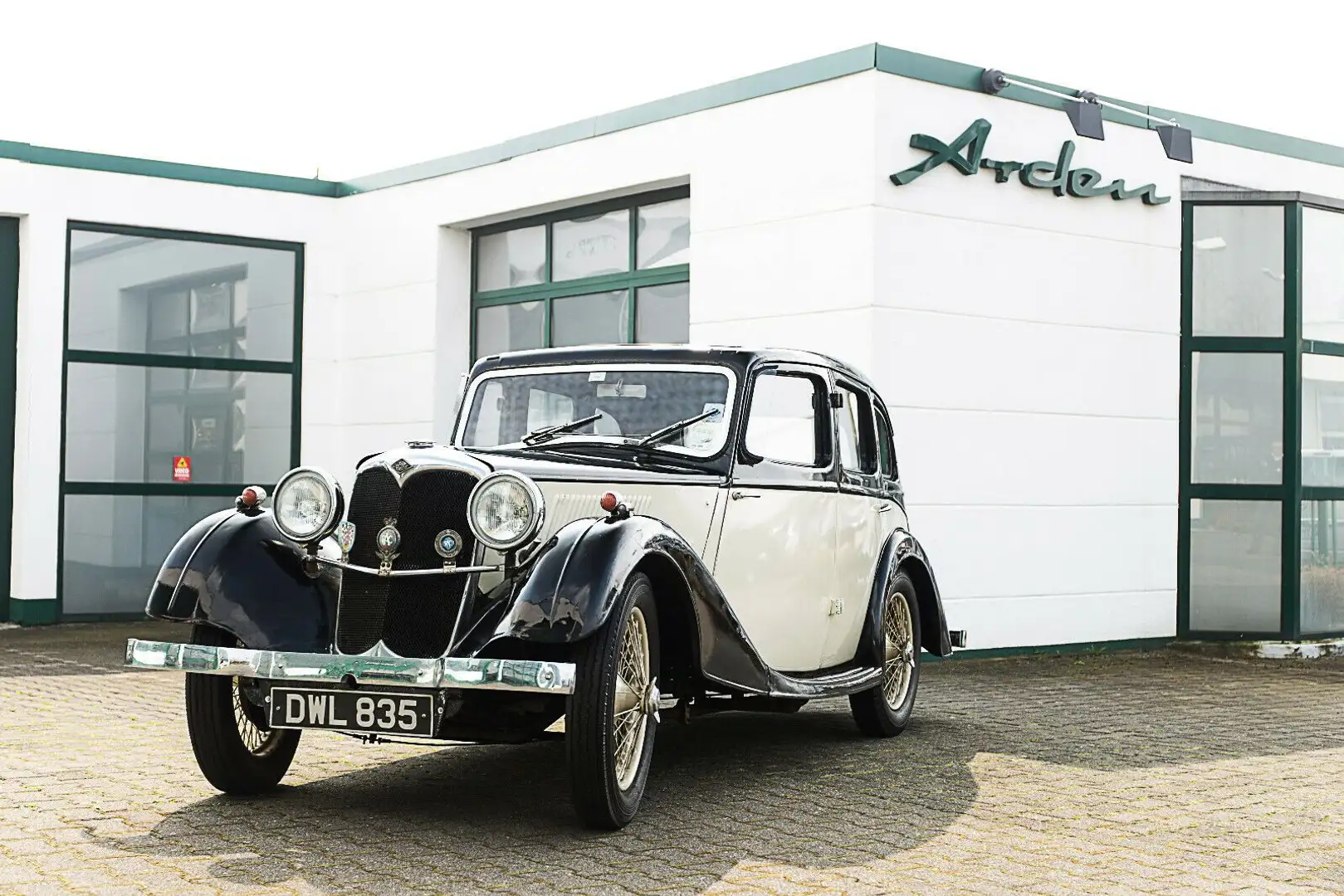 Autres Riley Monaco Ex-Rennwagen Blanc - 1