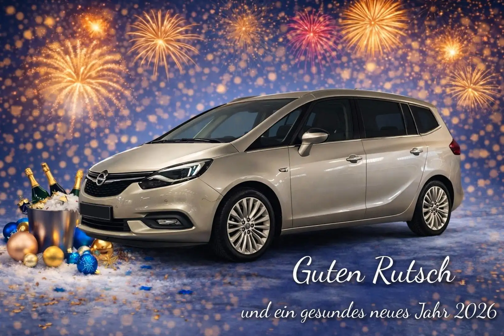 Opel Zafira ZAFIRA AUTOMATIK / 7- SITZE / XENON / NAVI Silber - 1