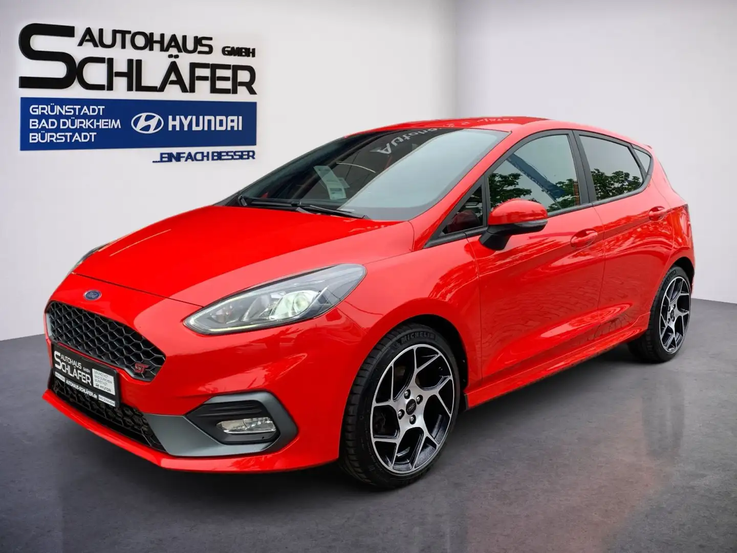 Ford Fiesta 1.5 EcoBoost ST Performance Navi 1Hd Rouge - 1