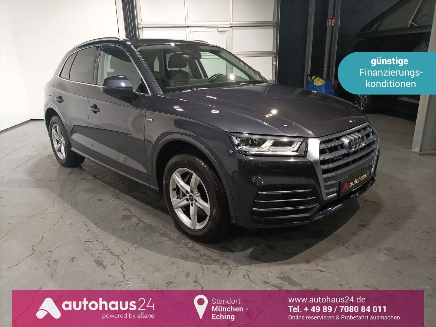 Audi Q5 50 TFSI e quattro LED|Navi|Sitzhz|PDC|Kamera Grau - 1