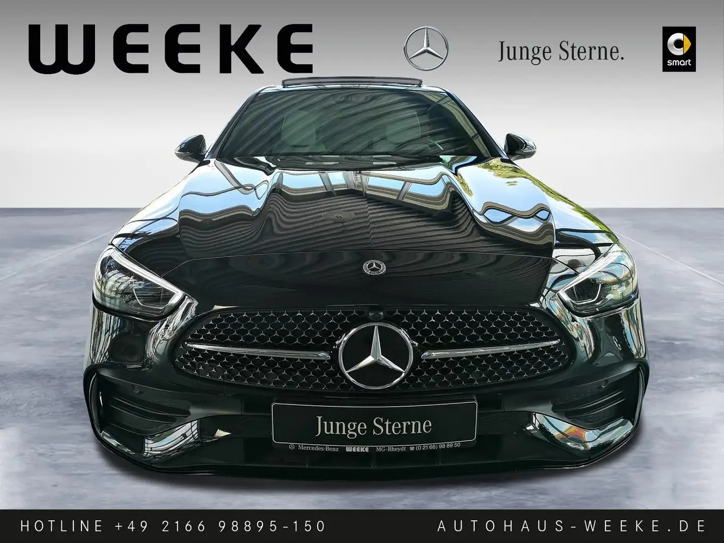 Mercedes-Benz C 200 d AMG ADVANCED+NIGHT+PANORAMA-SD+BURMESTER Noir - 2