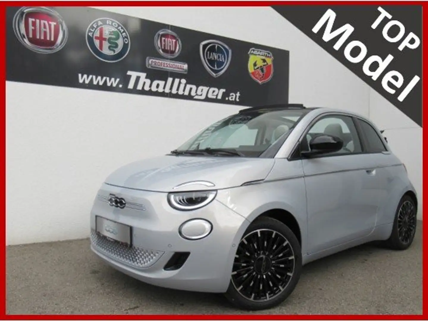 Fiat 500C BEV LA PRIMA 42KWH **TOP MODELL** Blau - 1