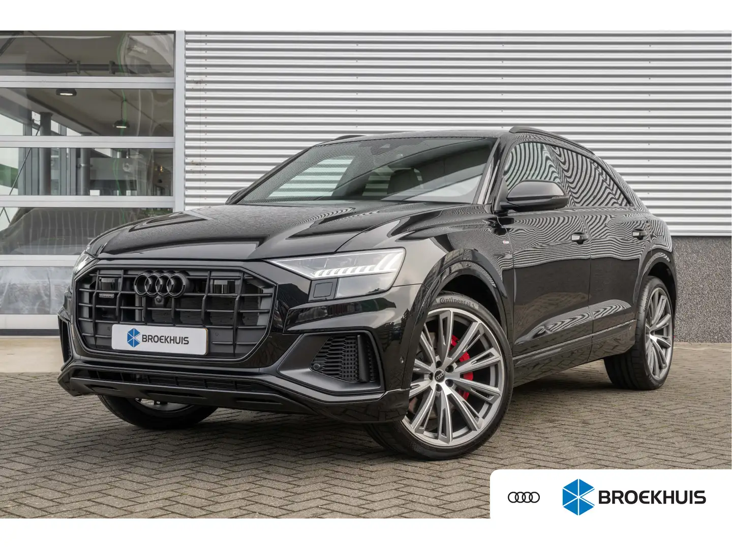 Audi Q8 60 TFSI e quattro Pro Line S Competition | Valcona Zwart - 1