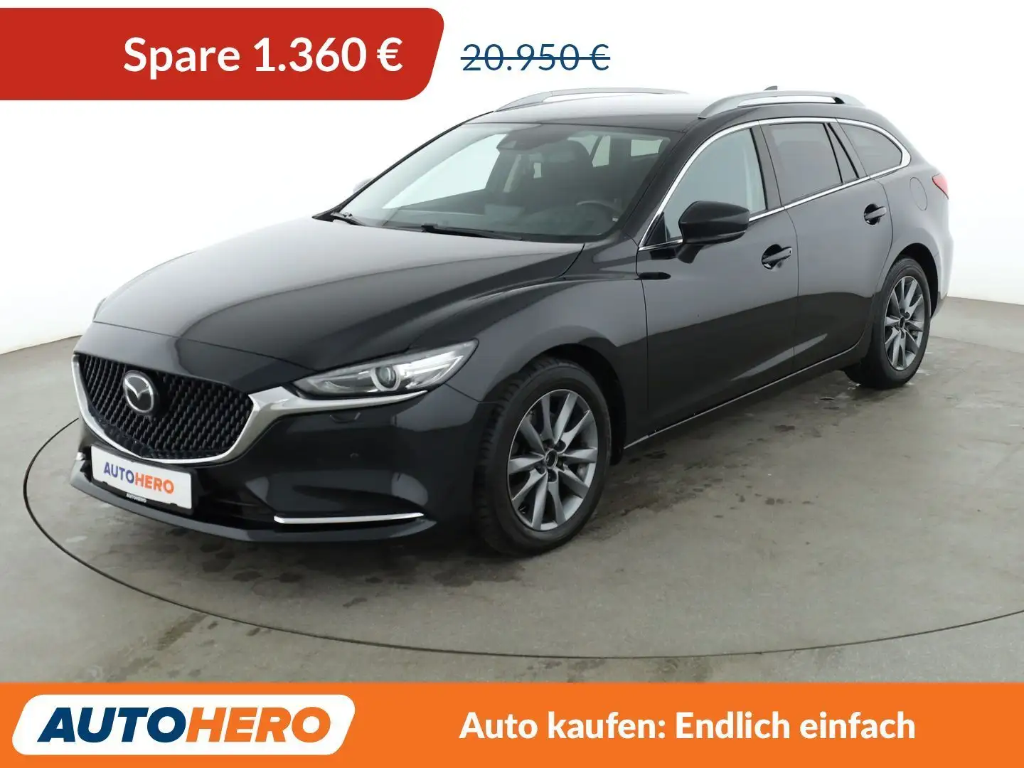 Mazda 6 2.2 Turbodiesel Exclusive-Line Aut.*NAVI*ACC* Noir - 1