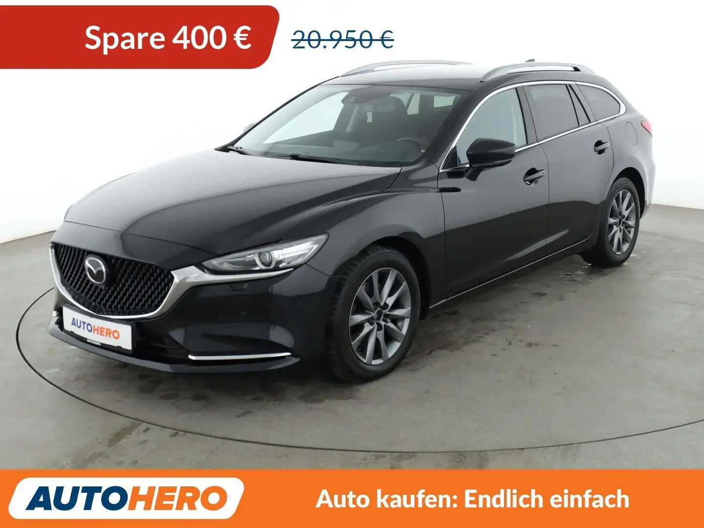 Mazda 6 2.2 Turbodiesel Exclusive-Line Aut.*NAVI*ACC* Schwarz - 1