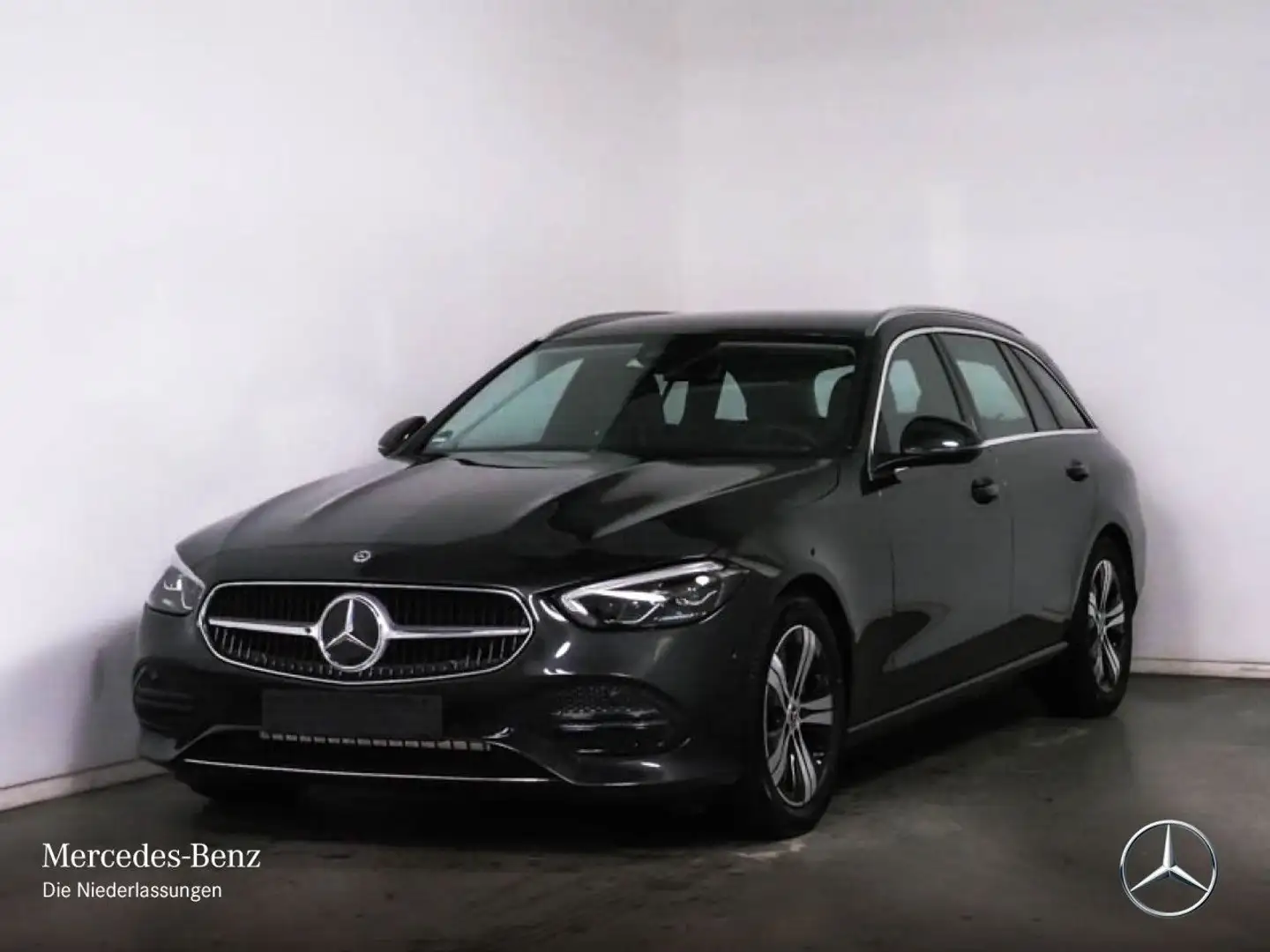Mercedes-Benz C 180 T AVANTG+LED+KAMERA+TOTW+KEYLESS+9G Grijs - 2