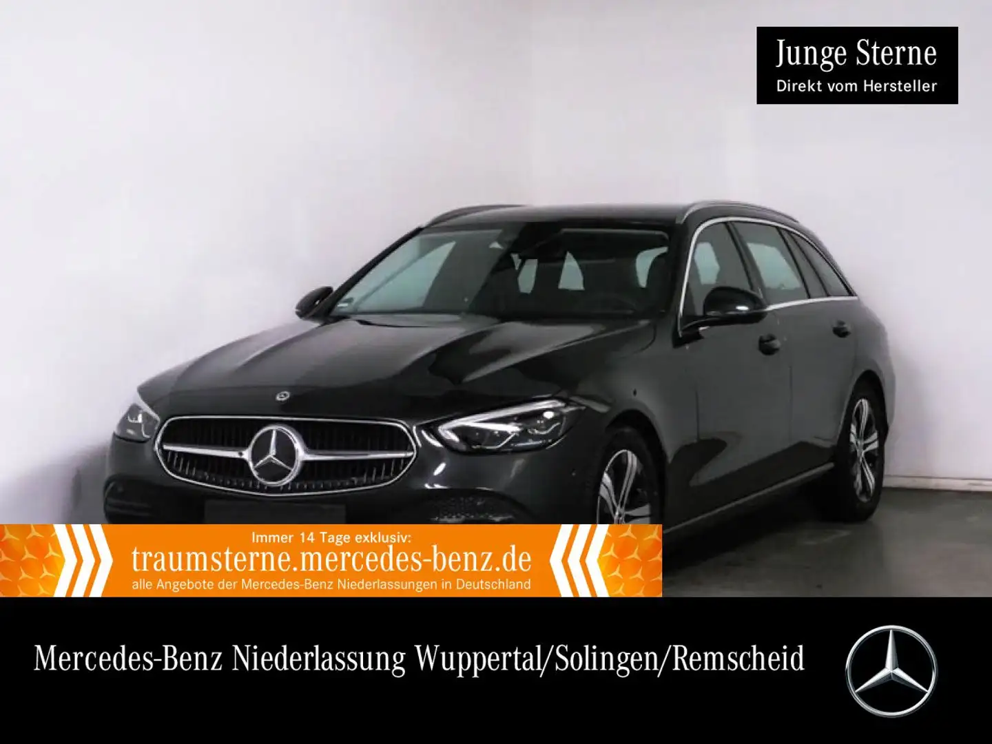 Mercedes-Benz C 180 T AVANTG+LED+KAMERA+TOTW+KEYLESS+9G Grijs - 1