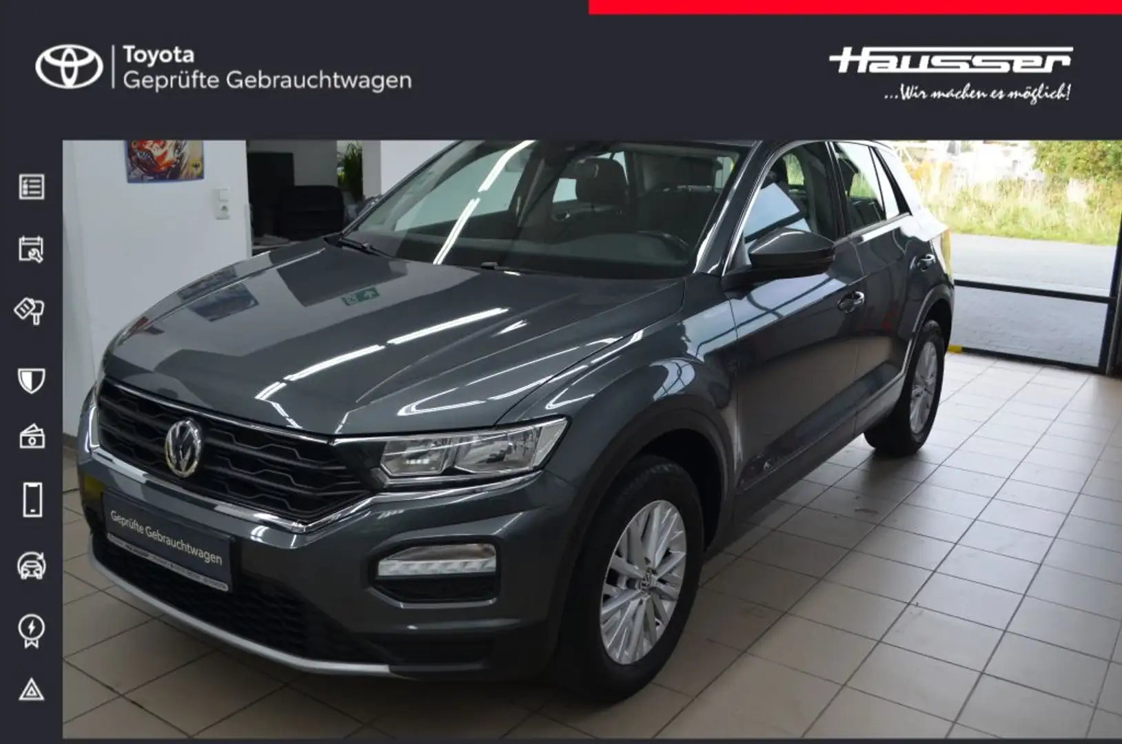 Volkswagen T-Roc 1.0 TSI OPF Style*Parksensoren*Winterpaket Grau - 1