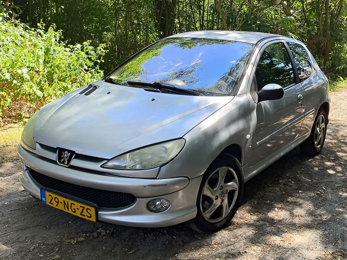 Peugeot 206 206 1.6-16V Quiksilver Zilver - 2