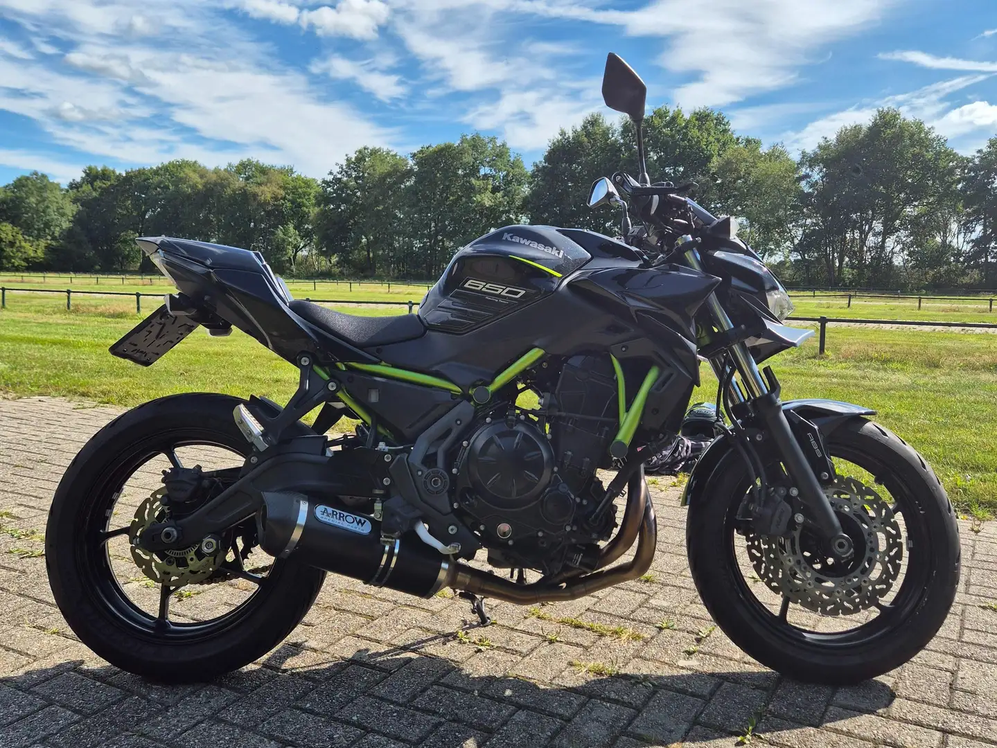 Kawasaki Z 650 A2 Zwart - 1