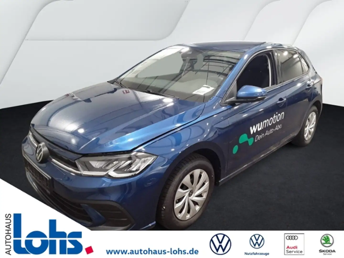 Volkswagen Polo Life KLIMA LED NAVI Bleu - 1