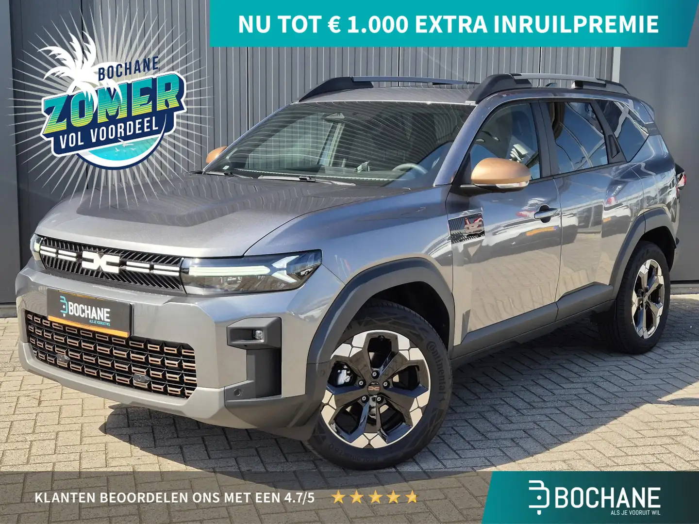 Dacia Bigster 1.2 Mild Hybrid 130pk 4x4 Extreme | Pack-Assist | Grijs - 1
