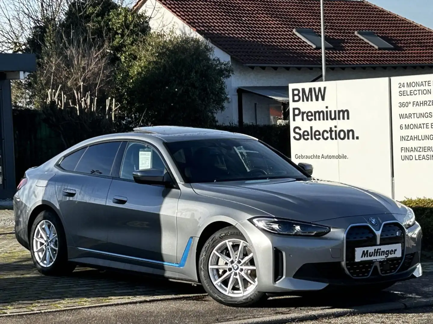 BMW i4 e40 GC Sports.ACC GlasD.Kamera Lenkradh.AHK LED Grigio - 2