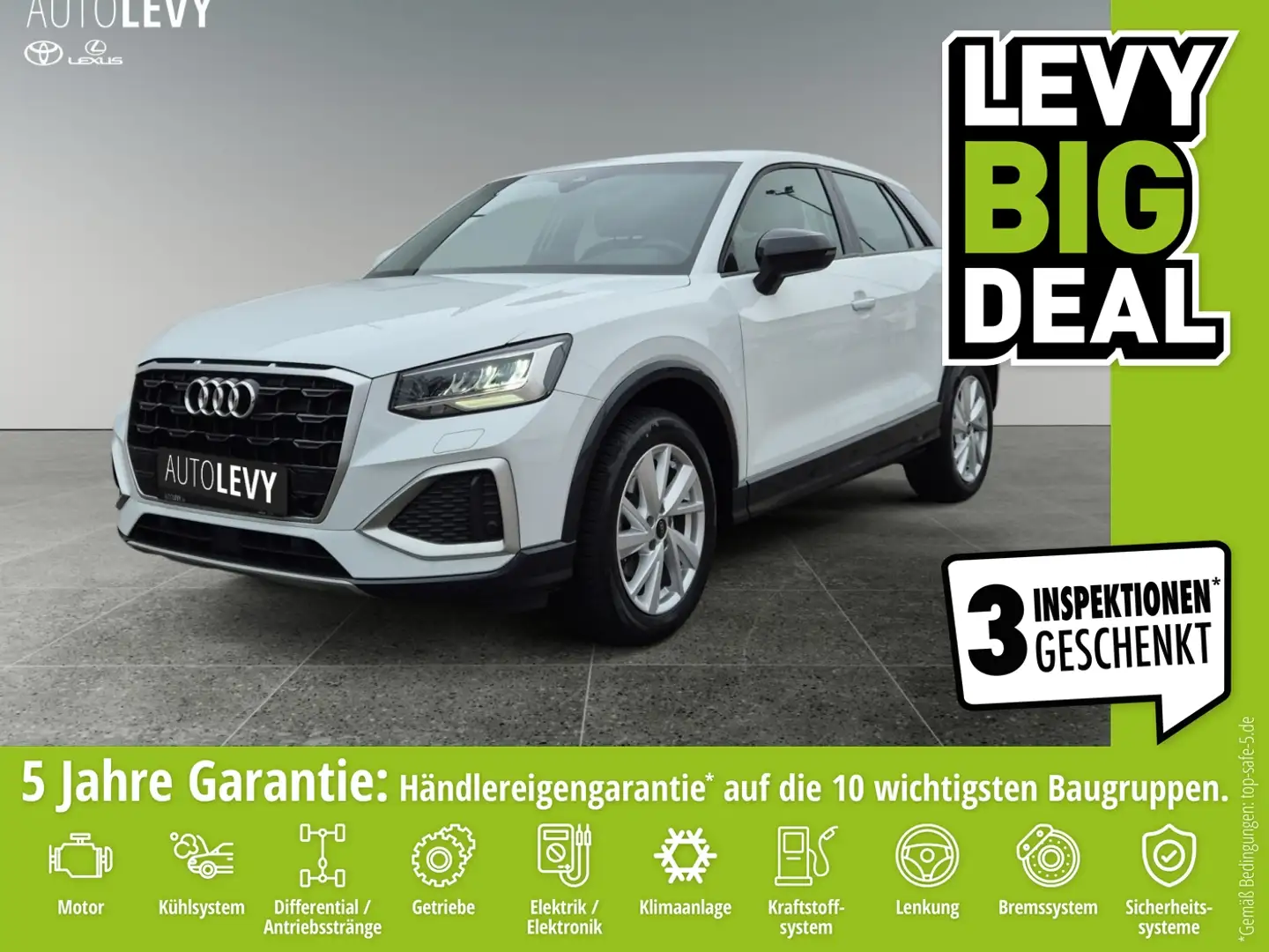 Audi Q2 35 1.5 TFSI advanced *Carplay*PDC*SHZ*Kamera* Weiß - 1