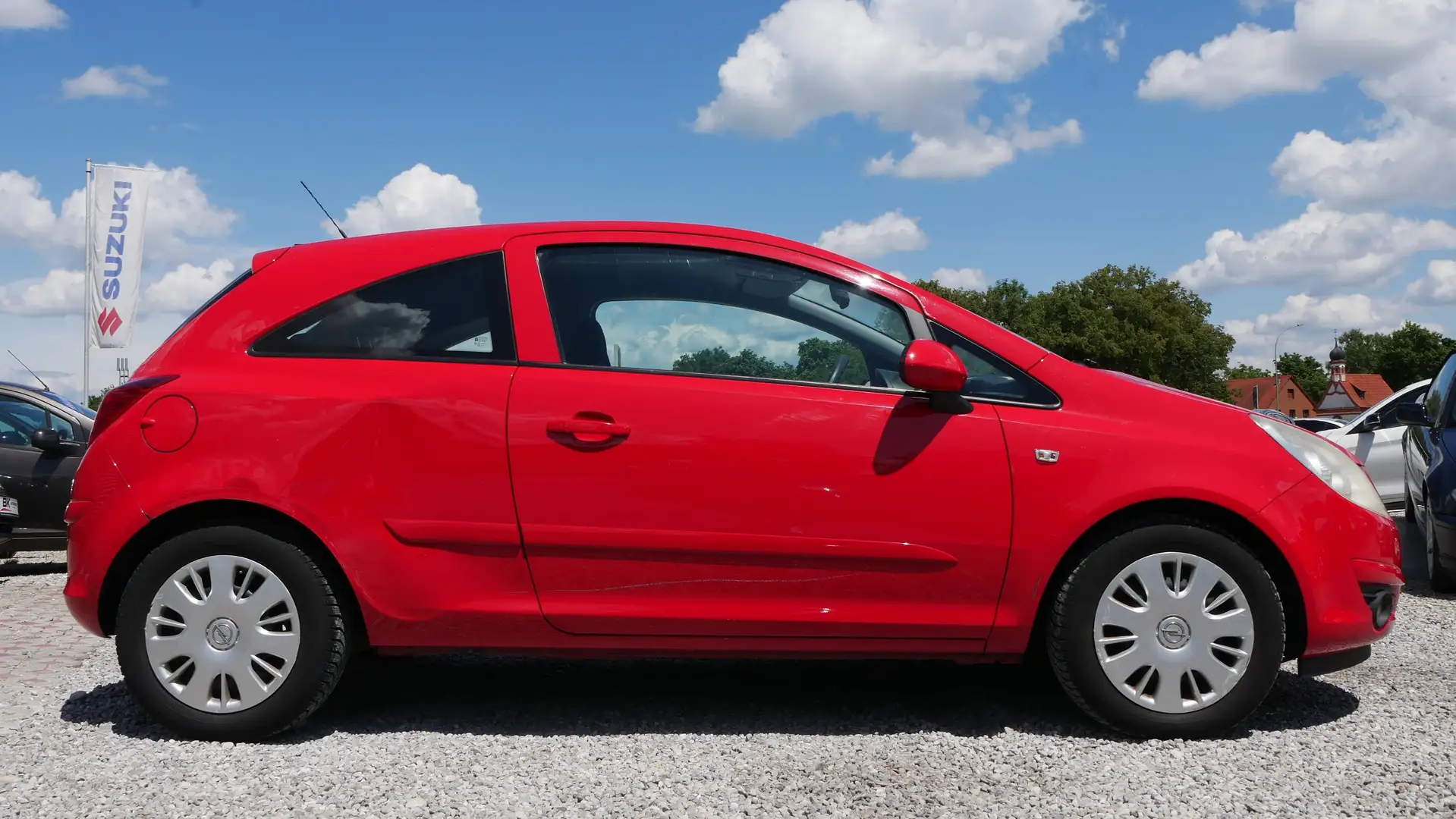 Opel Corsa 1.2 CATCH ME Klimaanlage Hagelschaden Tüv 07/25 Rouge - 2