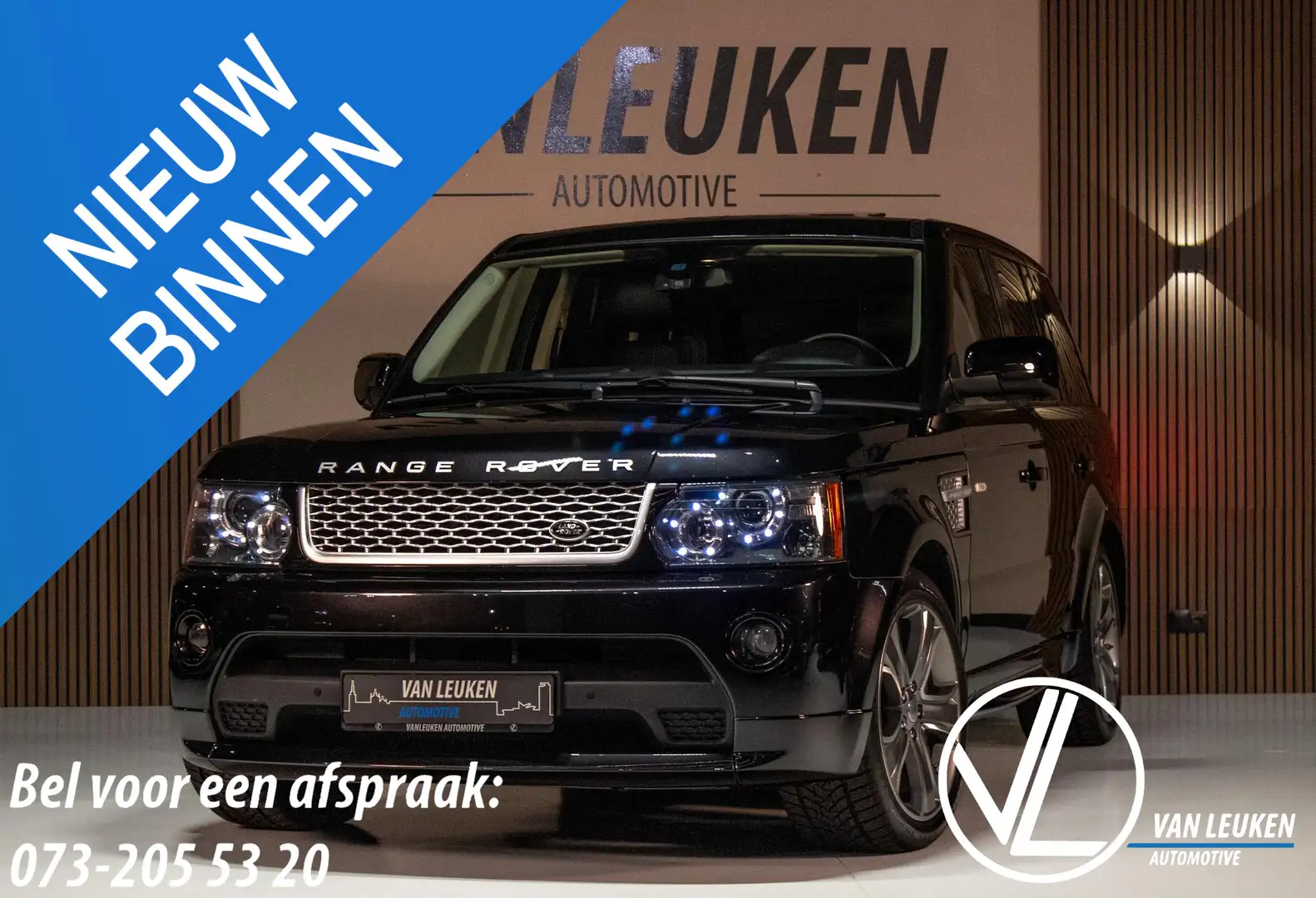 Land Rover Range Rover Sport 5.0 V8 Supercharged Stormer 40.454 EX BTW Noir - 1