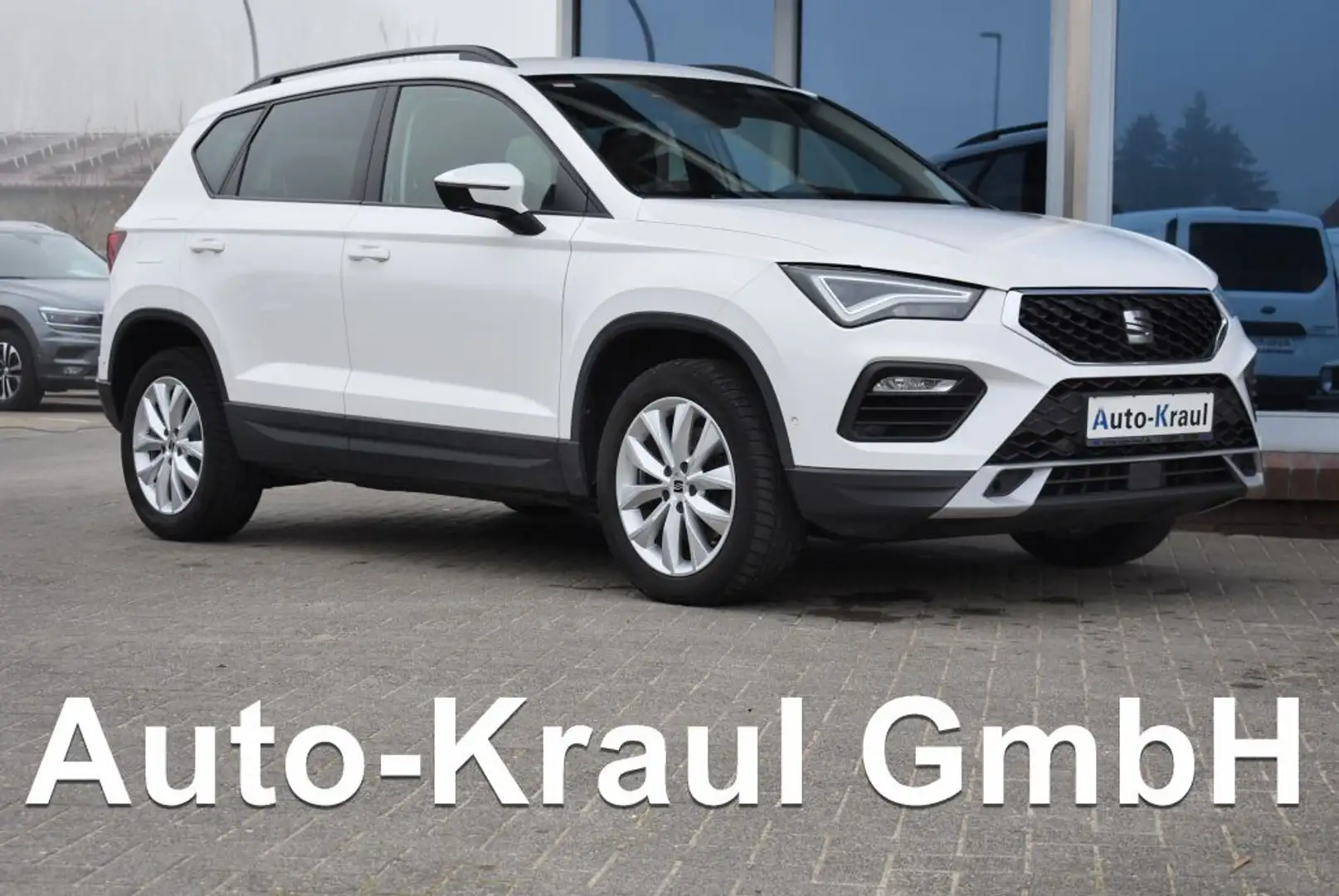 SEAT Ateca 2.0 TDI Style LED-Scheinwerfer NavivAlu Sitzheizun Weiß - 1