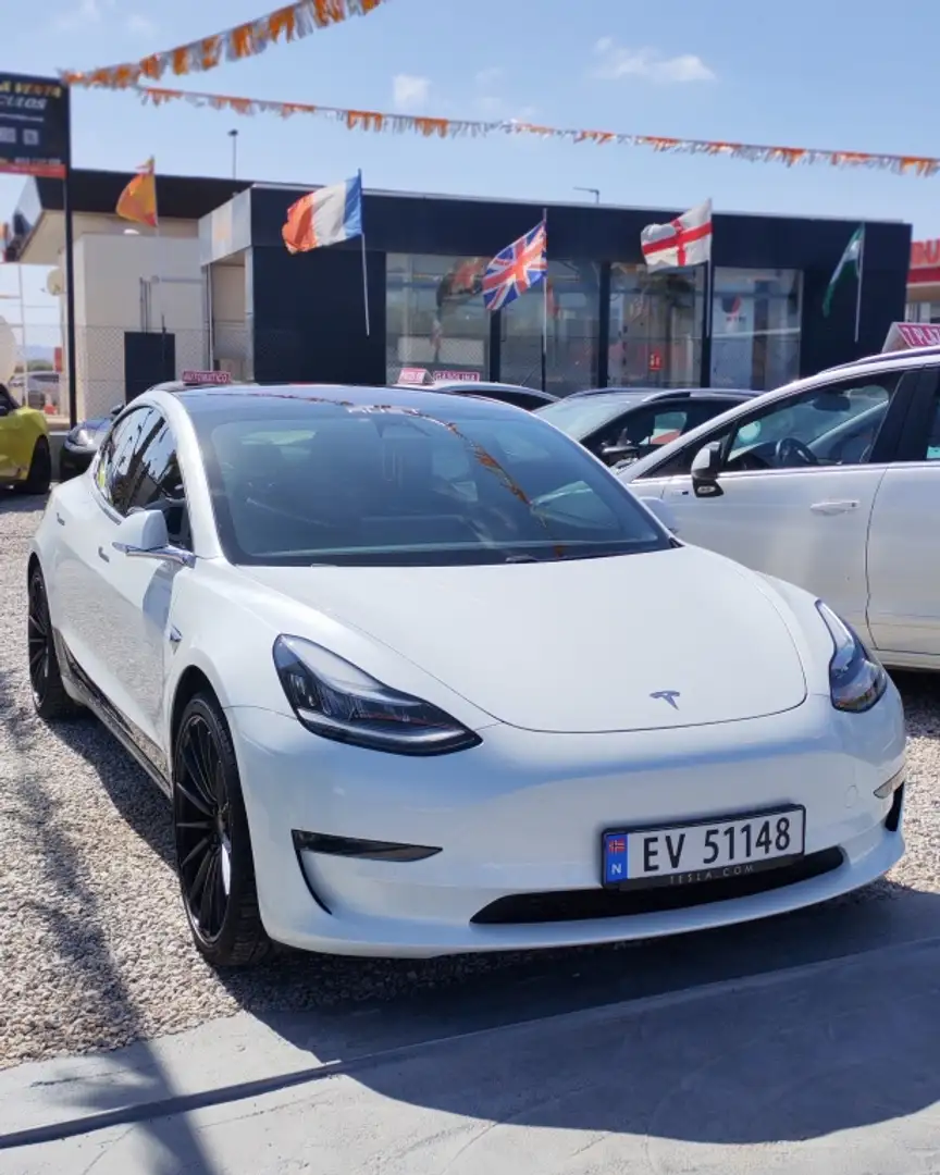 Tesla Model 3 Long-Range Dual Motor AWD Blanco - 1