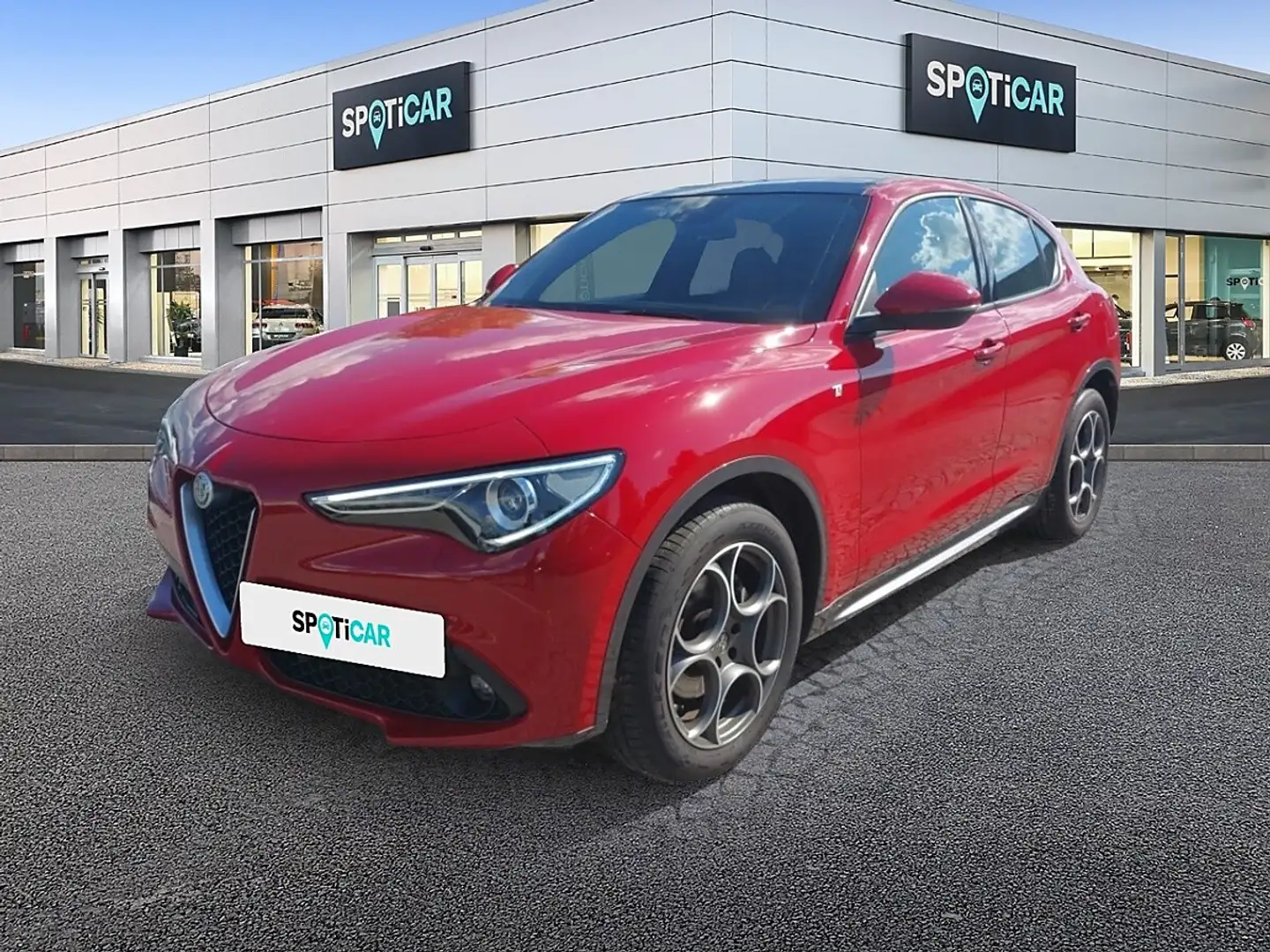 Alfa Romeo Stelvio STELVIO TI 2,2D 210P Rot - 1
