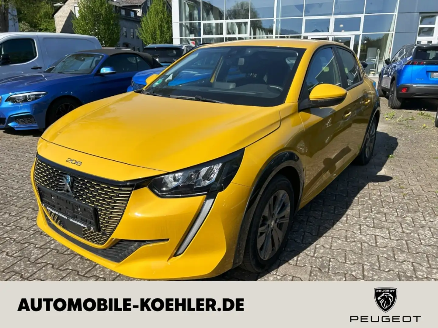 Peugeot 208 e- Active Pack LED Apple CarPlay Android Auto DAB Gelb - 1