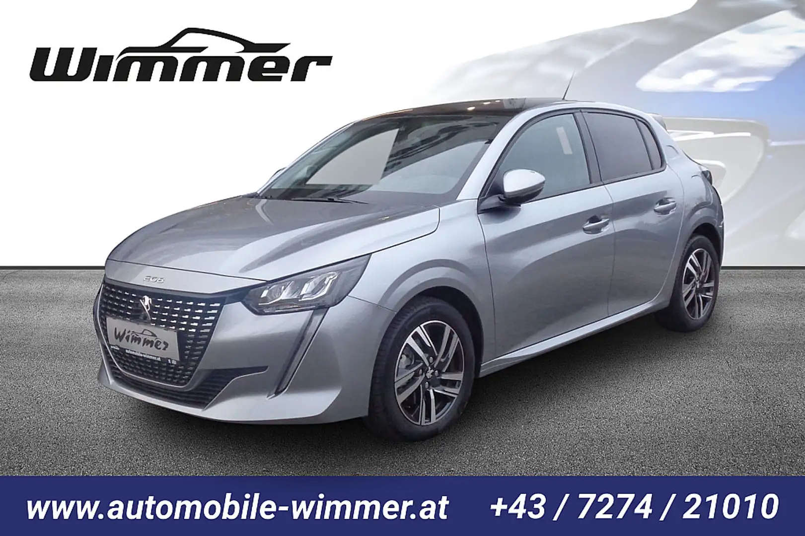 Peugeot 208 Allure Pack PureTech 100 S&S Grigio - 1