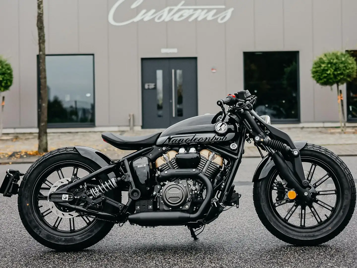 Benda Napoleonbob 250 ABS, 3 Jahre Garantie, TFT, Bobber Style ab 70,- Noir - 1