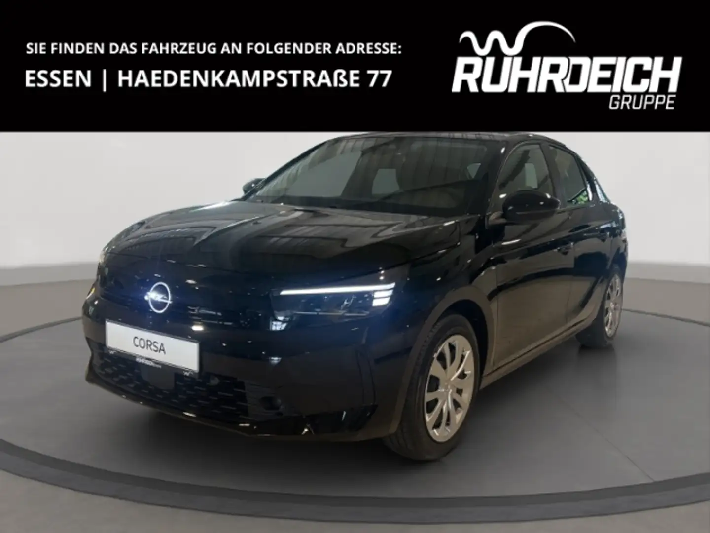 Opel Corsa F Edition 1.2 LED PDC HI SHZ LHZ CARPLAY ANDROID A Noir - 1