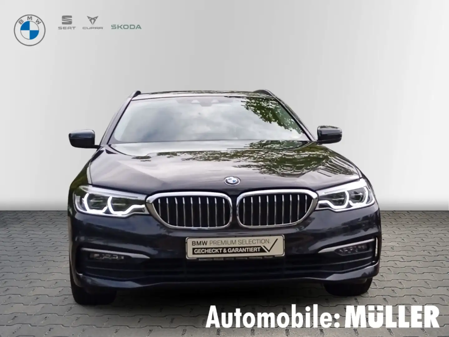 BMW 520 d Touring*Lenkradhzg.*Keyless*Ad.LED*RFK*HuD* Grau - 2
