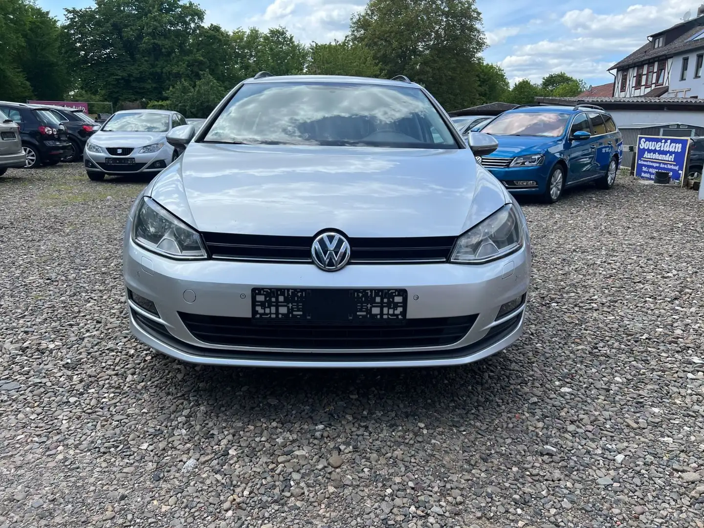 Volkswagen Golf VII Variant Comfortline Teileder/Navi/Alu Plateado - 1
