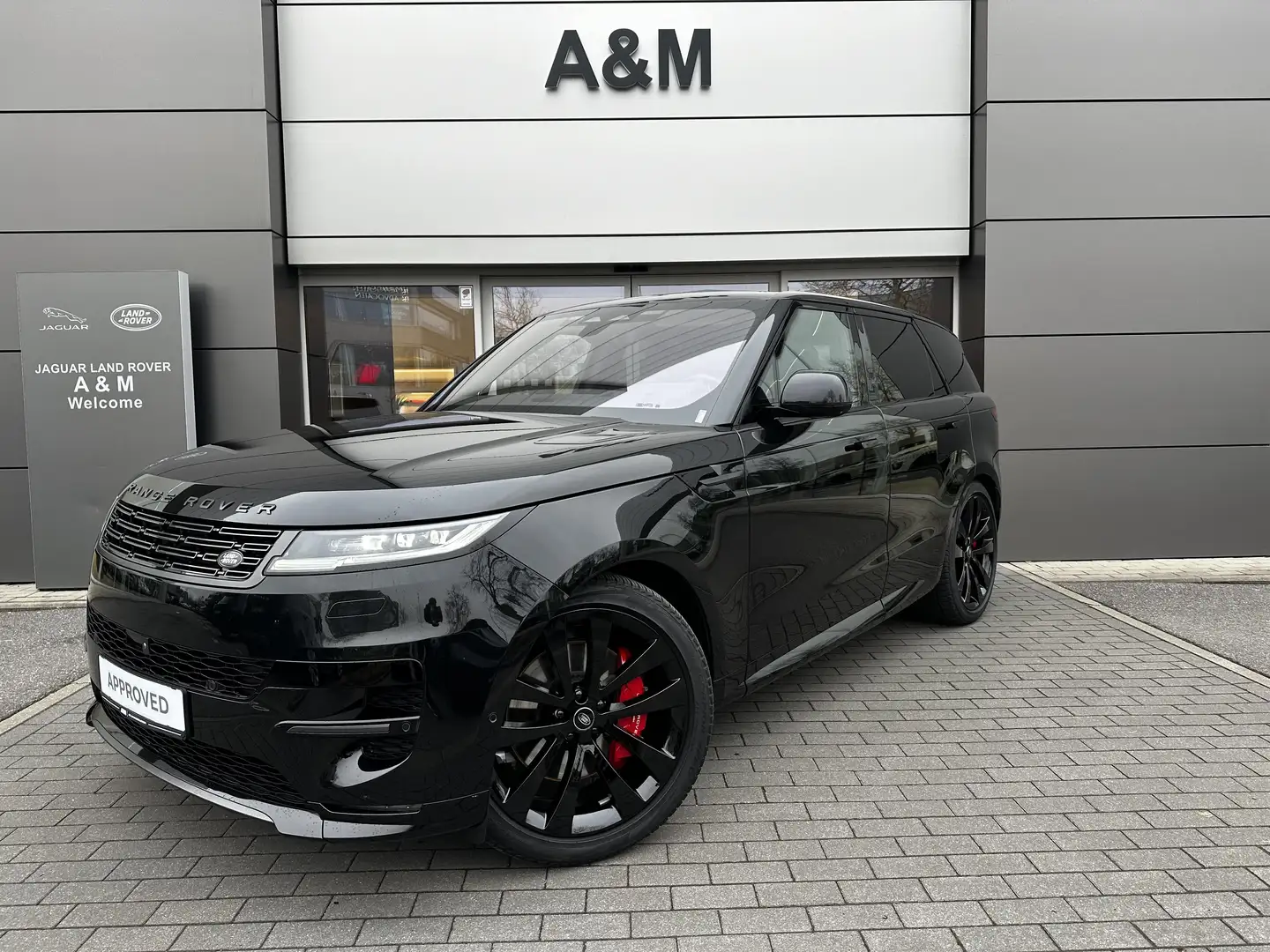 Land Rover Range Rover Sport P530 First Edit. Liche vracht Zwart - 1