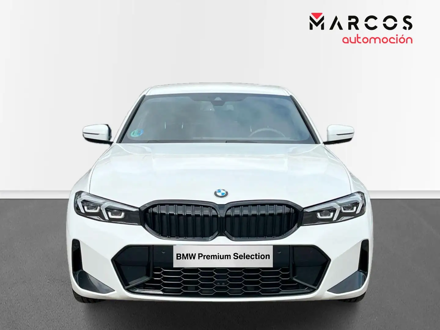BMW 318 318dA Blanc - 2